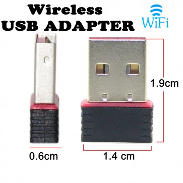 Wholesale 300Mbps USB 2.0 Wireless Mini Wi-Fi Network Adapter 2.4GHz, 802.11N