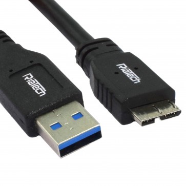 Wholesale USB 3.0 A to Micro B Super Speed Cable - (35cm - 1 Foot - 0.35M)