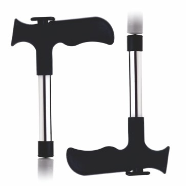Storite 2 Pack Stainless Steel Coconut Opener Tool with Cleaner Stick - Manual Coconut Tool for Making Hole & Cutting Nariyal for Green Coconut Water, Now Open It with No Mess - Black