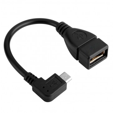 Wholesale Micro USB 90 Degree OTG Cable Adapter