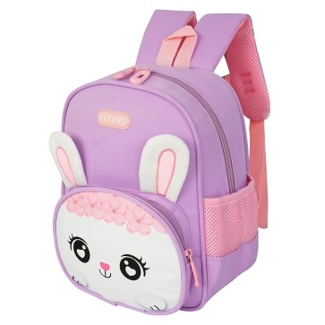Storite Bunny Design Kids Backpack – Cute & Lightweight School Bag for Preschool & Kindergarten
