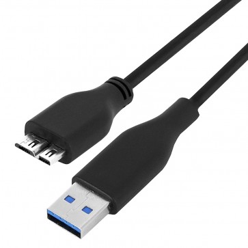 Storite High Speed Micro USB 3.0 Cable A to Micro B for External &Desktop Hard Drive USB - 45 cm