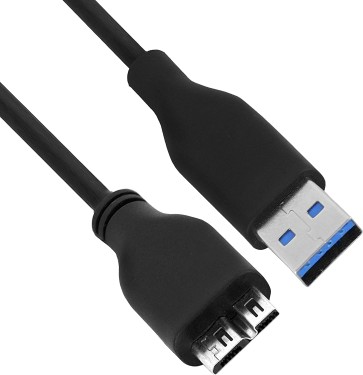 High Speed USB 3.0 Cable A to Micro B for Portable External Hard Drives (SaiTech IT-014)