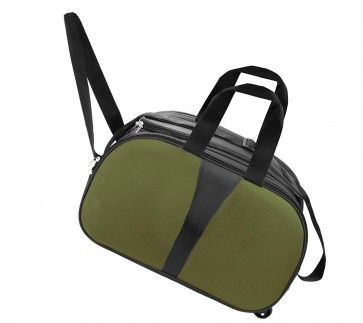 Storite Nylon Travel Duffle Luggage Bag with wheels (18 x 9 x 11inch) – Olive Green 