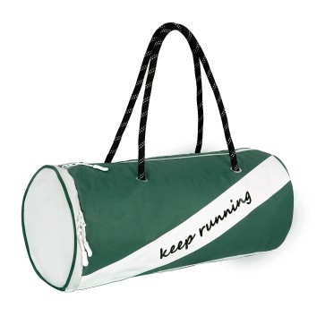 Storite Nylon 45 Cm Imported Travel Duffle Bag for Men & Women Sports Gym Shoulder Bag with Separate Shoes & Wet Pocket Compartment (Green,45 x 19 x 19cm)