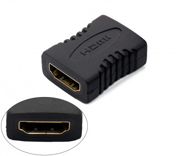 Storite Hdmi Extender Female to Female Coupler Adapter -Black