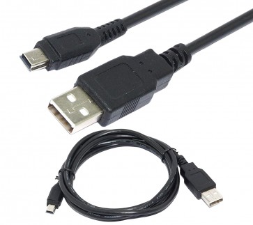 Storite USB 2.0 A to Mini 5 pin B Cable for External HDDS/Camera/Card Readers (150cm - 1.5M)