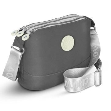 Storite Women's Small Nylon Lightweight Crossbody Shoulder & fashionable Sling Bag,Purses with removable Adjustable Strap gift for girl & women (26 x 18 x 8 cm)