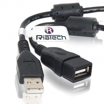 RiaTech® 23 feet USB 2.0 Male A To Female A Extension Cable For Laptop/PC/Printer