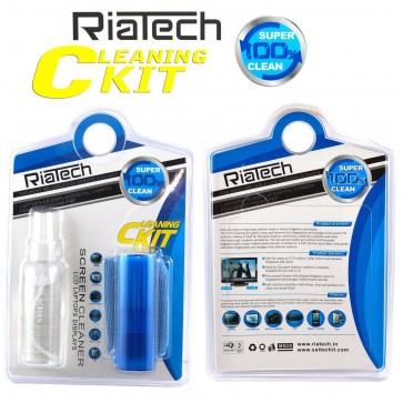 RiaTech 3 in 1 Screen Cleaning Kit for LED, LCD TV, Computer Monitor, Laptop, and All Electronic Screens, 60 ml