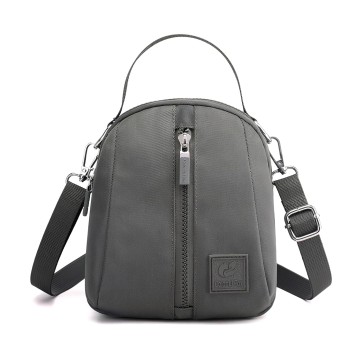 Storite Stylish Crossbody Sling Bag for Girls, Women Sling Phone Bag Double Layer Daily Bag Mini Shoulder Belt Sling Zipper Bag for Women, Girls Gift,Mobile Cell Phone Holder pocket (Grey)