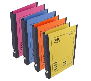 DAHSHA 4 Pack Ring Binder File 2D A4 Size Paper Cobra File Document Holder Certificates Holder- Color May Vary (35 x 26 x 3.5 cm)