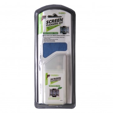 RiaTech 2 in 1 Eco-Friendly Screen Cleaning Kit for Removing Harmful Germs for Mobile Phones and Laptops