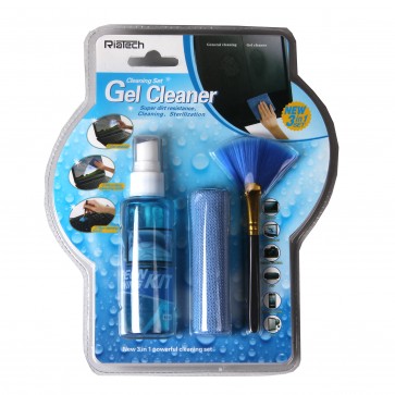  Wholesale ( GEL CLEANER ) 3 In 1 Cleaning Kit for Laptop/LCD Display/Digital Camera PDA/Smart Phone/PSP (KCL-1031)