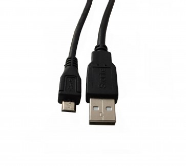 Storite USB 2.0 Micro Usb Sync Data Cable For Android Mobile Phones With Charging Speeds Up To 2.4Amps - (2 Pack) 3 feet