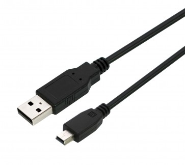 Storite USB 2.0 A to Mini 5 pin B Cable for External HDDS/Camera/Card Readers (35cm -0.35m)