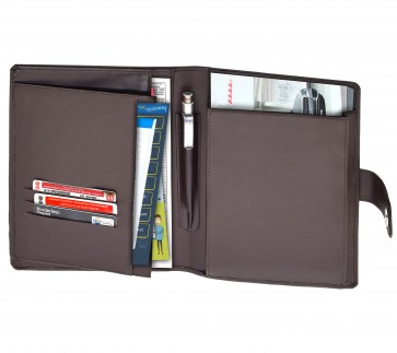 Storite Car Document Holder, Owner Manual Case Pouch, Vehicle Document Storage Wallet for Registration & Insurance Card, Auto Paperwork Holder - Brown (23.5 x 18.5 x 2.5 cm)