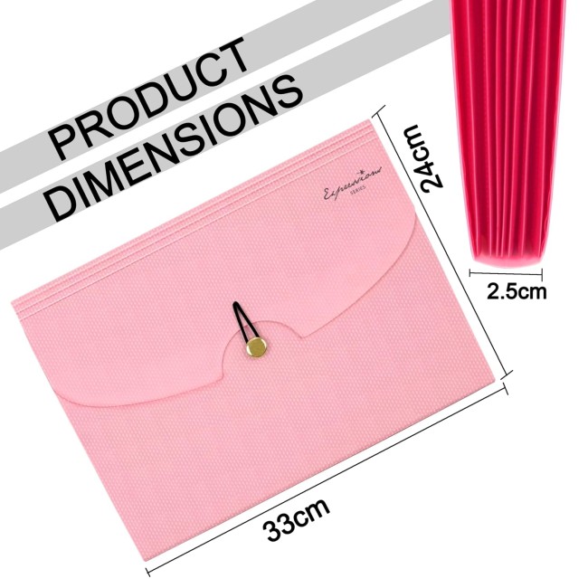 NISUN 7 Pocket Expanding File Folder, Accordion File Organizer with ...