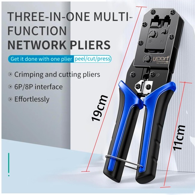 Cutter Rj45 Rj 11 Modular Network RJ45 RJ11 RJ12 Crimping Tool, Network Cable Cutting ...