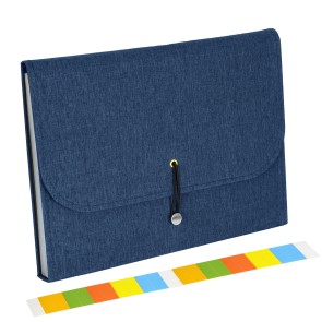 NISUN 13 Pockets Canvas Expanding File Folder A4 Business Expandable Document Organizer with Labels/Letter Size Accordion File