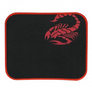 RIATECH Gaming Mouse Pad, Water Resistance Coating Natural Rubber Mouse Pad with Stitched Edges for Laptop, Computer & PC-(290 x 240 x 2 mm) - Black with Red Border