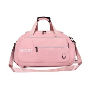 Storite Nylon 55 Cm Imported Multi Purpose Travel Duffle Bag for Women with Dry and Wet Separate Pocket, Lightweight Waterproof Backpack Carry Luggage Bag with Shoe Compartment