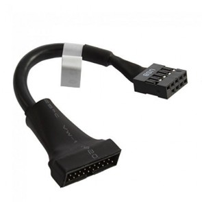 Wholesale 19 Pin USB 3.0 To 9 Pin USB 2.0 Motherboard Cable Adapter Converter