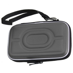 Wholesale 2.5 Inch External Hard Drive Carry Case EVA Portable Water/Shockproof - Light Gray