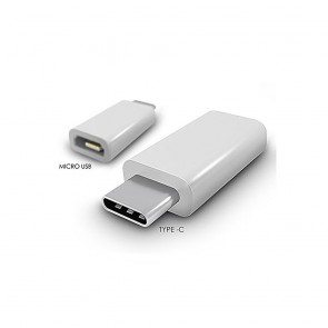 Wholesale USB Type-C to Micro USB Adapter For Charging OnePlus Two 1+2 , Nexus 5x , Nexus 6P , Apple New 12 inch Retina MacBook Etc - White