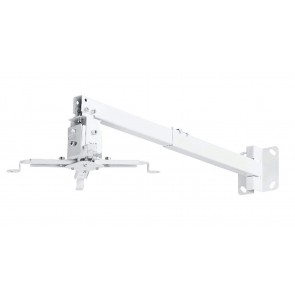 RiaTech 2 feet Heavy Duty Universal  Projector Ceiling Mount Bracket White ( Weight Capacity - 12kgs )