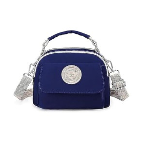 Storite Women's Stylish Small Lightweight Sling Crossbody Shoulder Bag, Portable Handbag Bag With Inner Padded Pocket & Adjustable Strap (21x10x17cm)