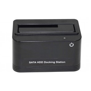USB 3.0 to SATA Single-Bay External Hard Drive Docking Station for 2.5/3.5 Inch HDD/SSD with 8TB Drive Support