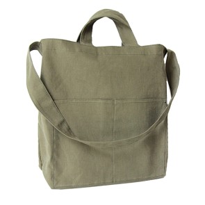 Storite Canvas Tote Bags for Women, Canvas Tote Handbags, Casual Shoulder Work Bag, Shopping Travel bag – Olive Green