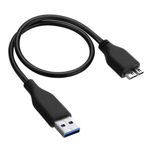 Storite High Speed Micro USB 3.0 Cable A to Micro B for External & Desktop Hard Drives- 45 cm