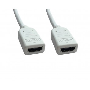 Wholesale HDMI Female to Female Cable to Extend HDMI cable 2 Foot - White