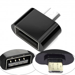 Wholesale Square Micro USB 2.0 OTG Adapter for Smartphones & Tablets (Black)