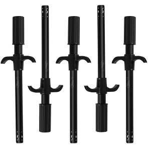 NISUN Easy Grip Metal Regular Gas Lighters for Gas Stoves, Restaurants & Kitchen Use (Pack of 5, Black)