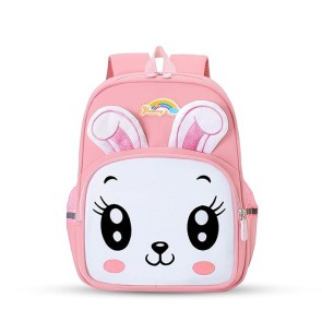 Storite Bunny Design Kids Backpack – Cute & Lightweight School Bag for Preschool & Kindergarten