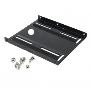 Top Quality 2.5" To 3.5" Bay SSD HDD Notebook Hard Disk Drive Metal Black Mounting Bracket Adapter Tray Kit