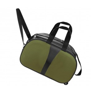 Storite Nylon Travel Duffle Luggage Bag with wheels (18 x 9 x 11inch) – Olive Green 