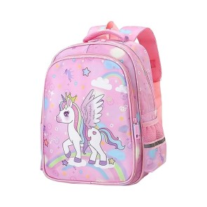 Storite Backpack for Kids Girls, Sturdy and Water-Resistant, Ideal Backpack for Young Boys and Girls, Great for Birthdays Gifts-Pink