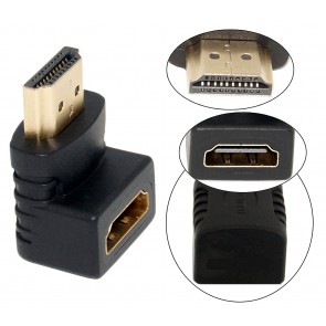 Storite 90 Degree Right Angle hdmi Adapter Male to Female,90 Degree hdmi Bend