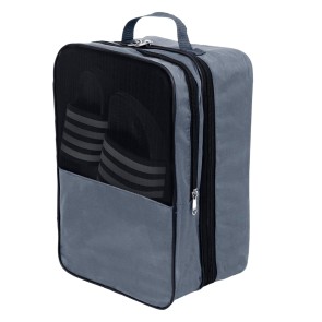 SNDIA Travel Shoe Bags Multipurpose Portable Travelling Shoe Holder Storage Bag Footwear Organiser (Grey)