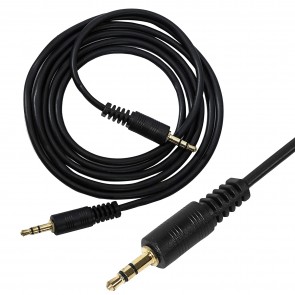 Storite 3.5mm Male To Male Stereo Aux Cable -Black-1M