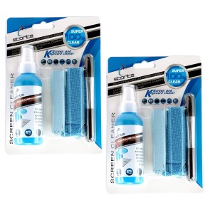 Storite 2 Pack 4 in 1 Screen Cleaning Kit for Laptops,Mobiles,LCD,LED,Computers,TV (KCL-1025)