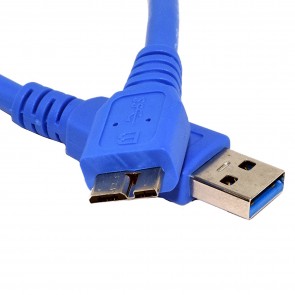 Wholesale USB 3.0 A to Micro B SuperSpeed Cable - Blue - 35CM
