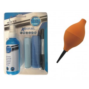 Wholesale Combo Pack Orange Air Blower + Storite 4 Pieces Screen Cleaning Kit
