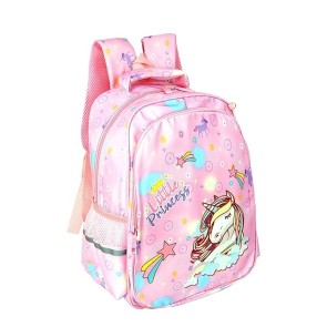 Storite Magical Little Unicorn Backpack for Kids Girls, Sturdy and Water-Resistant, Ideal Backpack for 4-7 Year Young Boys and Girls, Great for Birthdays & Rakhi Gifts-Pink