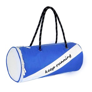Storite Nylon 45 Cm Imported Travel Duffle Bag for Men & Women Sports Gym Shoulder Bag with Separate Shoes & Wet Pocket Compartment - (Blue,45 x 19 x 19cm)