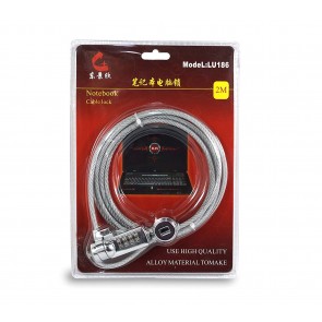 Wholesale Multipurpose Security Cable Lock With Numbers - 2M